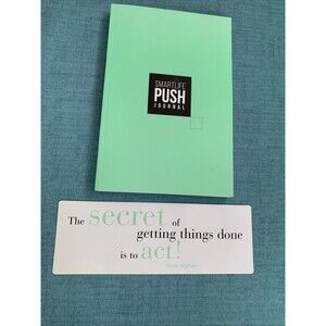 SmartLife Push Journal Teal Mint NEW Chalene Johnson 30 Day Tracker